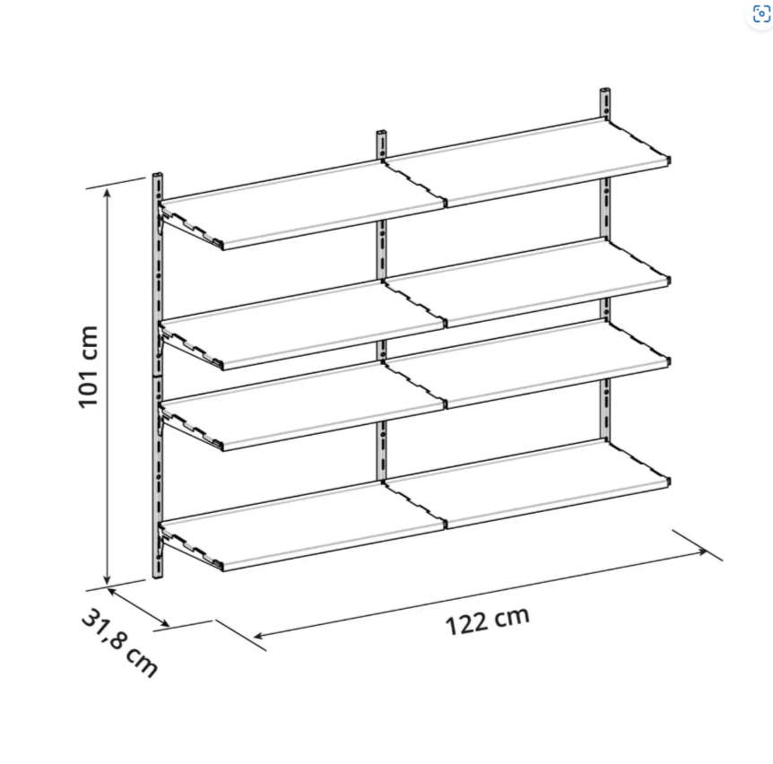 REPISA AJUSTABLE CRECE DUO 42