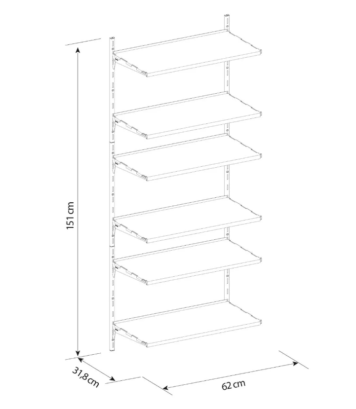 REPISA MODULAR CRECE 62