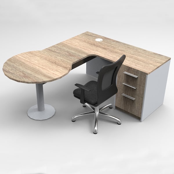 Estación de trabajo modelo Oslo3