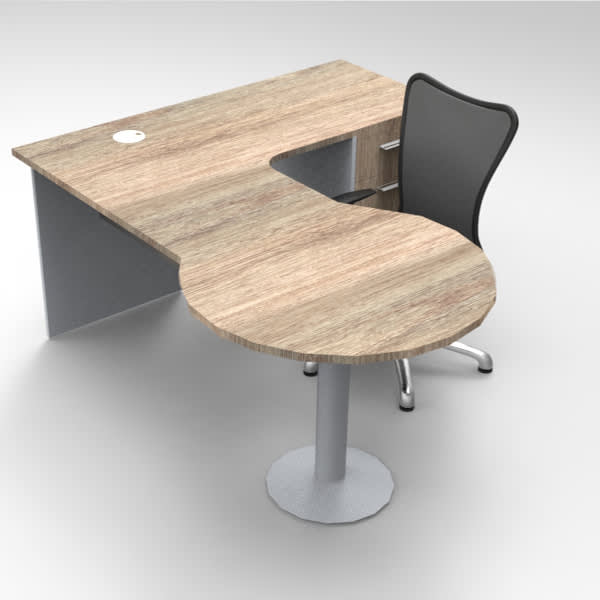 Estación de trabajo modelo Oslo4