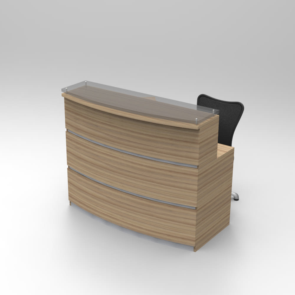 Recepción frente semi curvo RCP-021