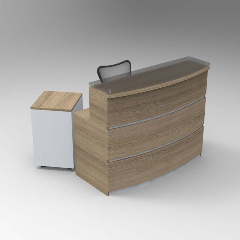 Recepción frente semi curvo RCP-023