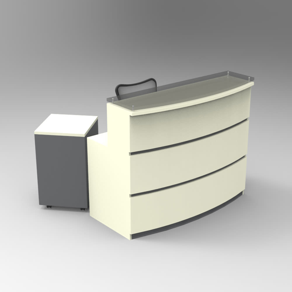 Recepción frente semi curvo RCP-024