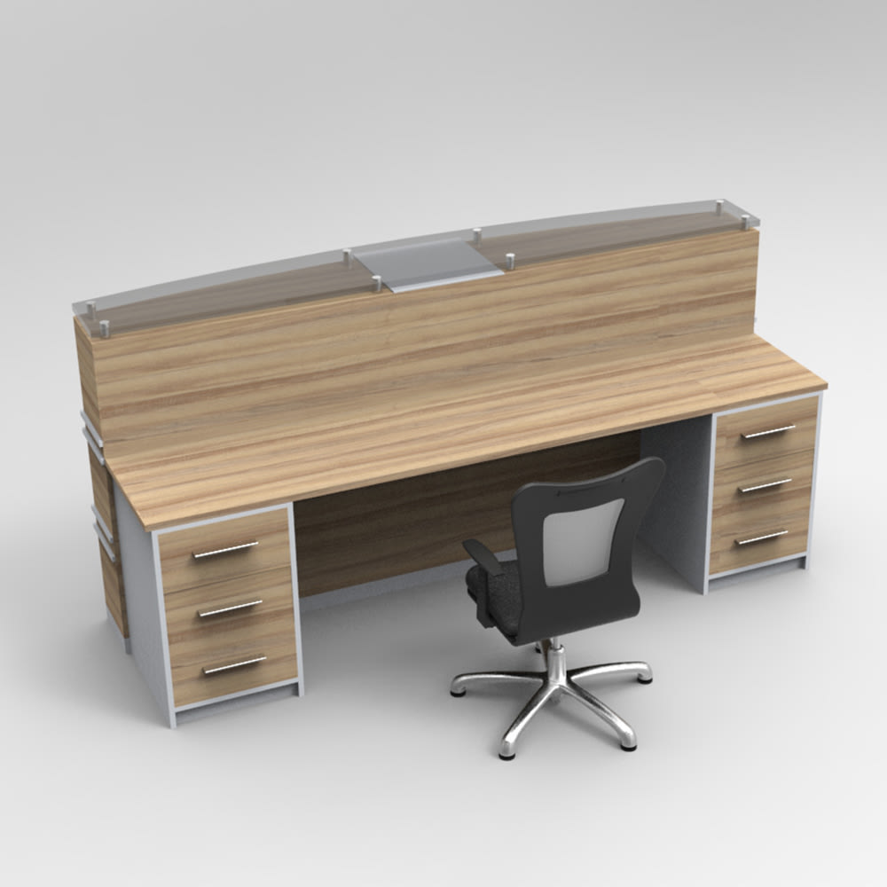 Recepción 2 usuarios con encimera RCP-072