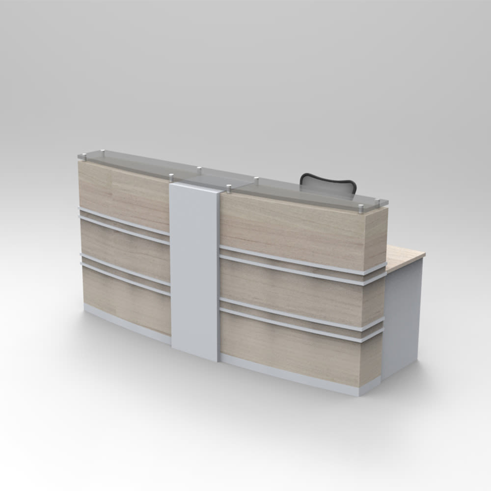 Recepción 2 usuarios con encimera RCP-073