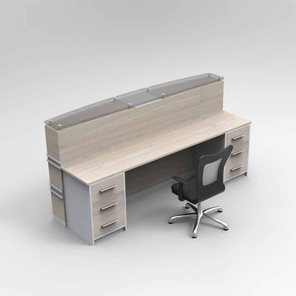 Recepción 2 usuarios con encimera RCP-074