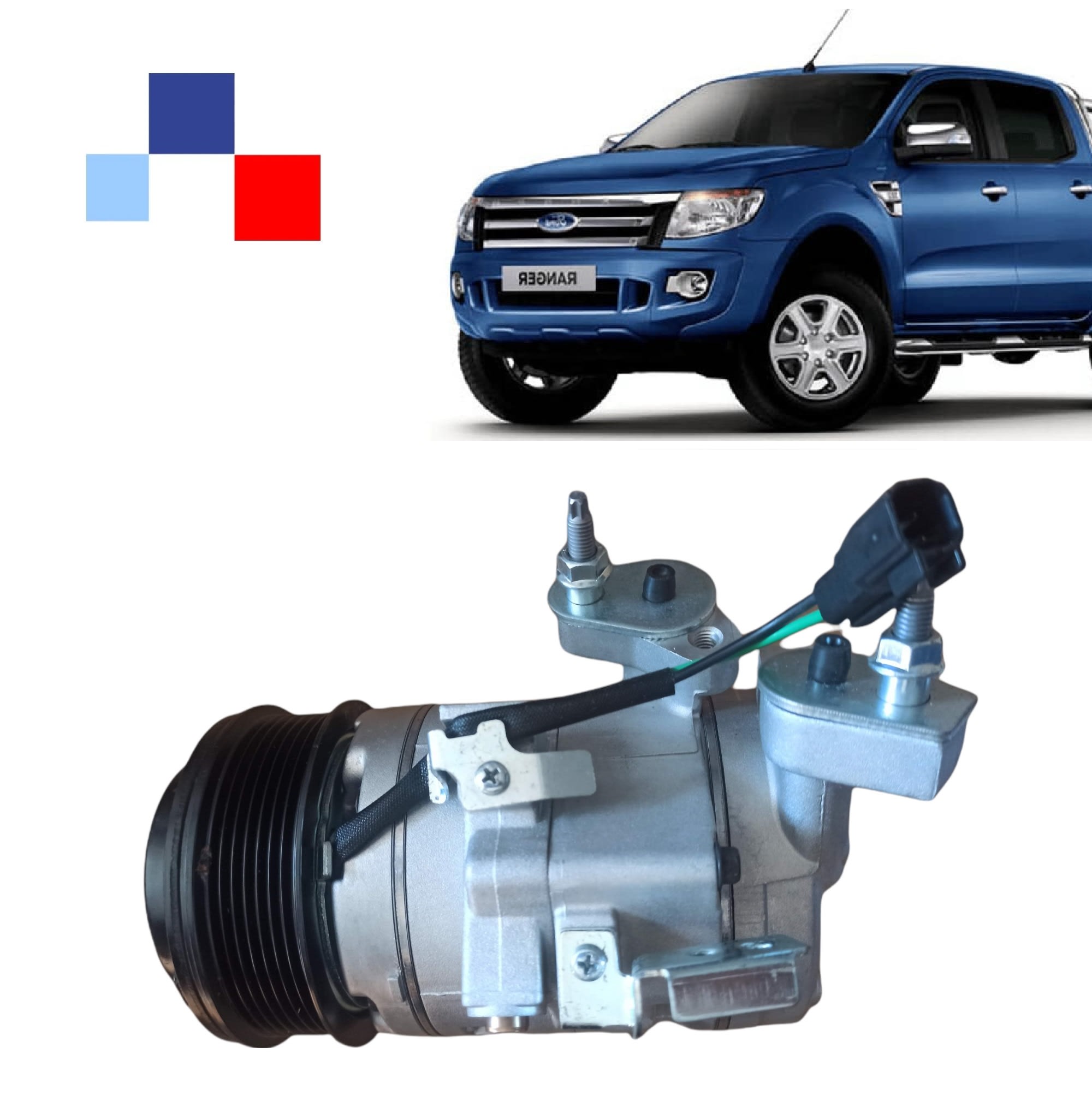 COMPRESOR AIRE ACONDICIONADO FORD RANGER 3.2 2012-2017 | Comercial ...