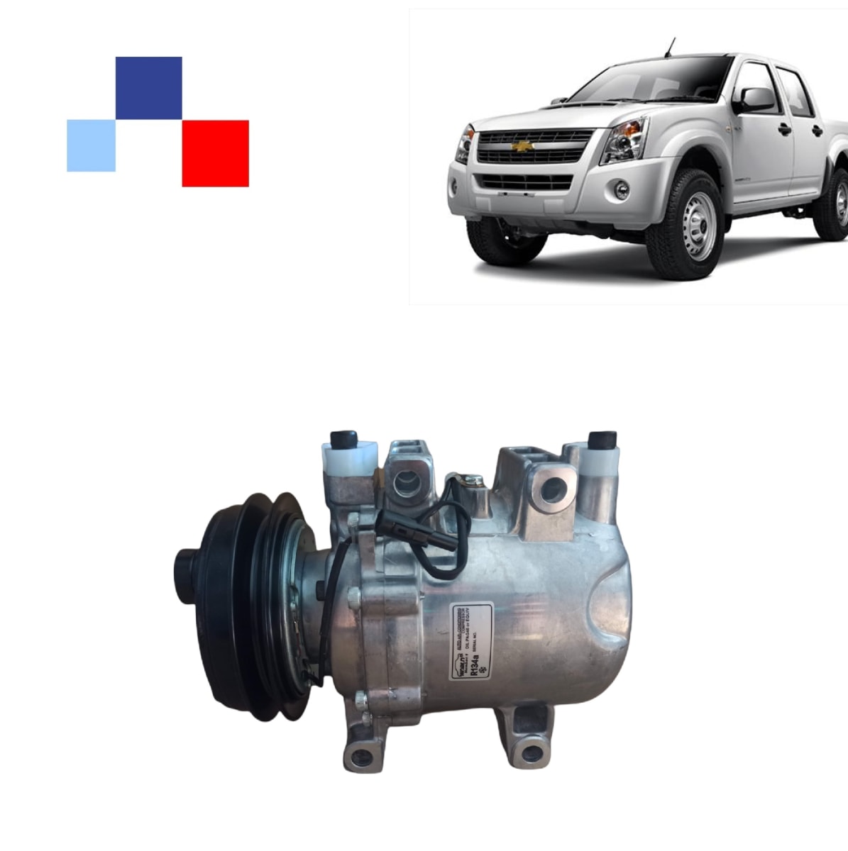 COMPRESOR AIRE ACONDICIONADO CHEVROLET DMAX 2.5 20112014 Comercial