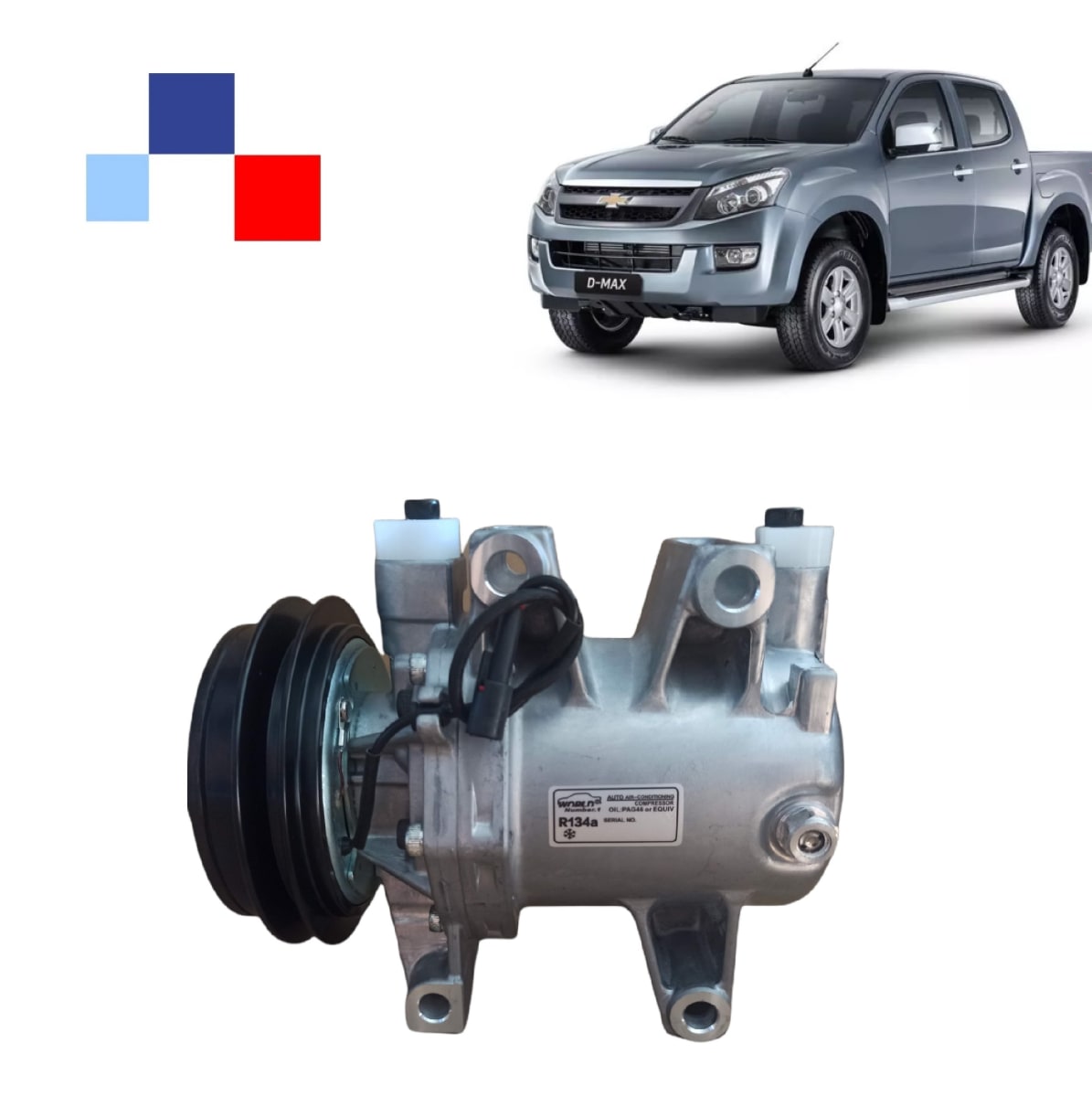 COMPRESOR AIRE ACONDICIONADO CHEVROLET DMAX 2.5 20152019 Comercial