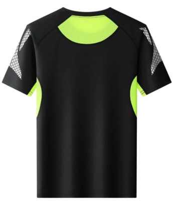 Polera Manga Corta Spandex Transpirable