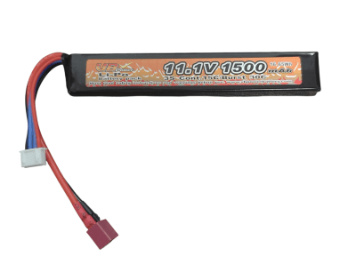 VICTORY BATTERY POWER - 11.1v 15c 1500mah Buffertube (T-Dean)