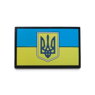 PARCHE Bandera Ucrania V2 PVC