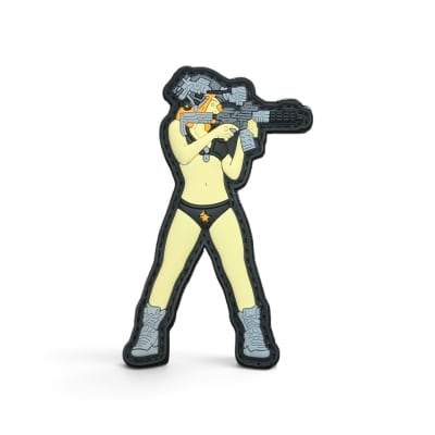 PARCHE Mujer AR15 Negro