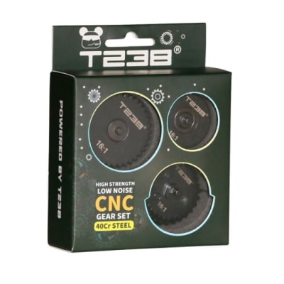 T238 - High Strength Low Noise CNC Gear Set 16:1