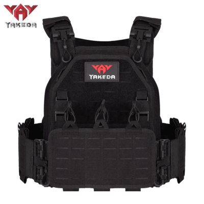 YAKEDA - Chaleco Porta Placa QD VT-6094A (Negro)