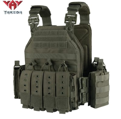 YAKEDA - Chaleco Porta Placa VT-6026-3 (Verde)