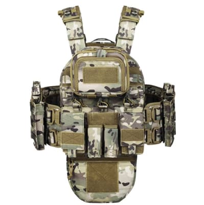 YAKEDA - Chaleco Porta Placa VT-8426 (Multicam)