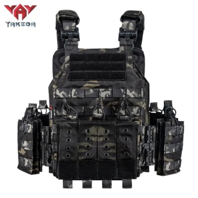 YAKEDA - Chaleco Porta Placa VT-6026-3 (Multicam Black)