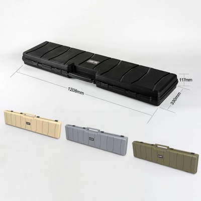 DEFENSOR FOREVER - Maleta Rigida Para Rifle 1200*300*110mm (Negro)