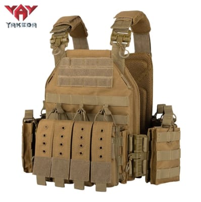 YAKEDA - Chaleco Porta Placa VT-6026-3 (Coyote)