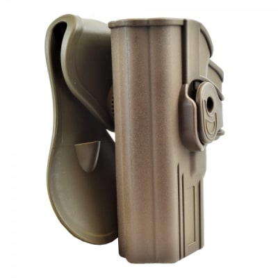 WOSPORT - Holster Glock Rotatorio Zurdo (Tan)