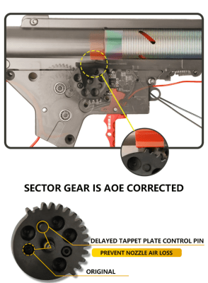 T238 - High Strength Low Noise CNC Gear Set 13:1