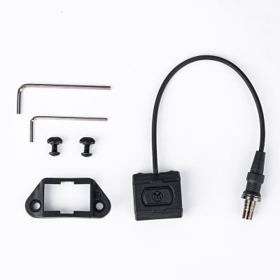 WADSN - Linterna Led 340lm + Control Remoto + Montura Mlok/Keymod (Negro)