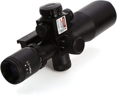 Mira 2.5-10x40E con Laser Rojo