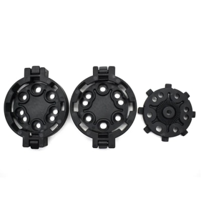 Adaptador Serpa QD Hembra/Macho (Negro)