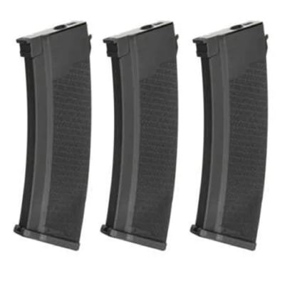 GO PACK! - X3 SPECNA ARMS MAGAZINE AK SMAG 175RDS MIDCAP BK