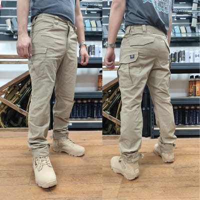 SIVI - PANTALÓN CARGO TÁCTICO (Beige)