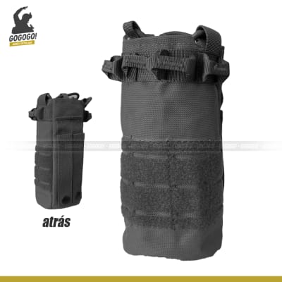 Pouch Molle para Botellas V2 (Negro)
