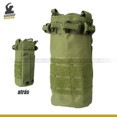 Pouch Molle para Botellas V2 (Verde)