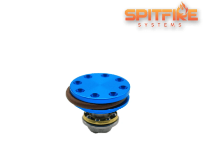 SPITFIRE SYSTEMS - Cabeza de Pistón Aluminio Alta Capacidad 8 Agujeros