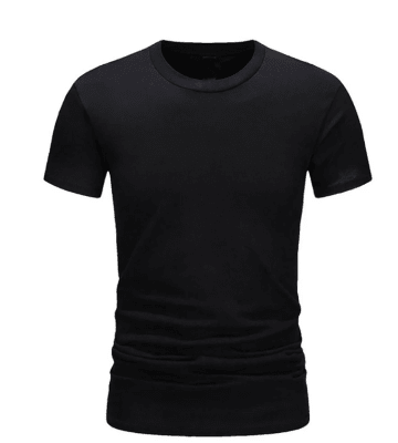Polera Algodón (Negra)