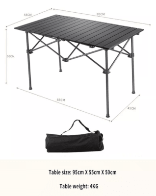 Mesa Desmotable 95x50cm (Talla L)