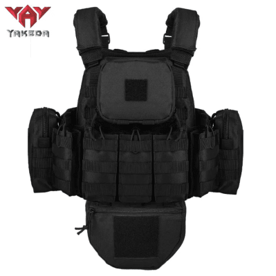 YAKEDA - Chaleco Porta Placa VT-6031-8 (Negro)
