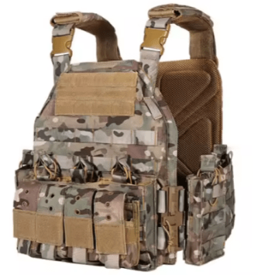 YAKEDA - Chaleco Porta Placa VT-6026-3 (Multicam)