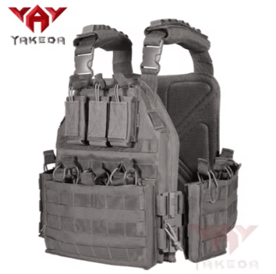 YAKEDA - Chaleco Porta Placa VT-6026-1 (Gris)