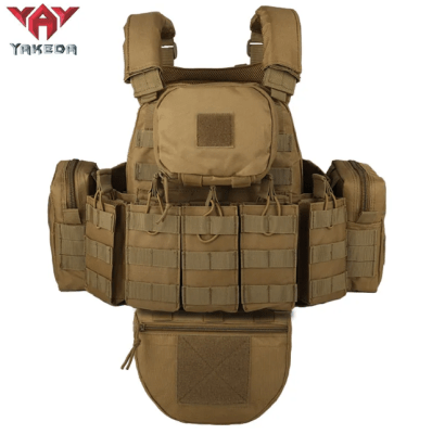 YAKEDA - Chaleco Porta Placa VT-6031-8 (Coyote)