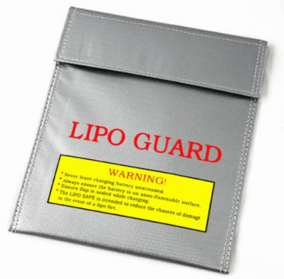 Bolsa Transporte-Proteccion Baterias Lipo 22cm x 18cm