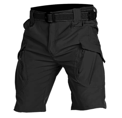 SIVI - SHORT TÁCTICO ELASTICADO SECADO RÁPIDO (NEGRO)