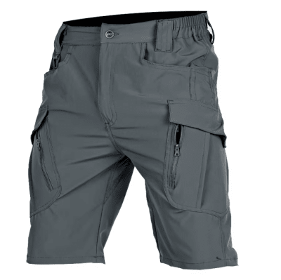 SIVI - SHORT TÁCTICO ELASTICADO SECADO RÁPIDO (GRIS)