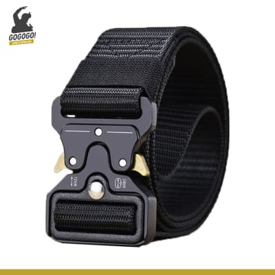 Cinturón Hebilla Cobra (Negro)