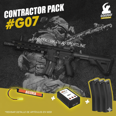 CONTRACTOR PACK - G07 (Negro)