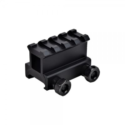 JS-TACTICAL - Montura Alza Mira 4 Espacios 4,5x4x3,1cm (1 Pulgada)