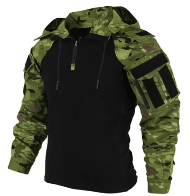 Combat Shirt con Capucha Extraible (Multicam Tropic)