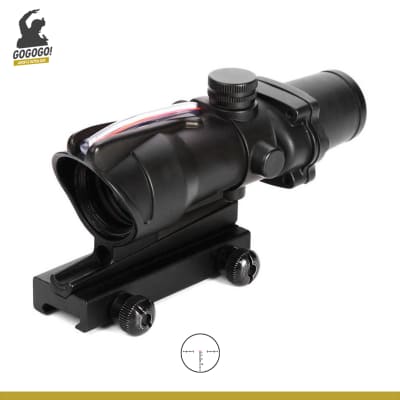 Mira ACOG 4x32 con Fibra Óptica Roja