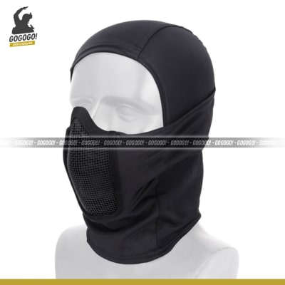 Balaclava con Rejilla (Negro)