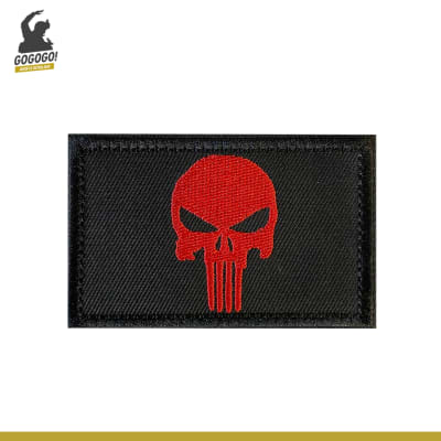 Parche Punisher (Rojo)(P06)